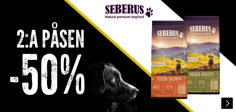 SEBERUS DROOG 2e zak 50% korting DOG